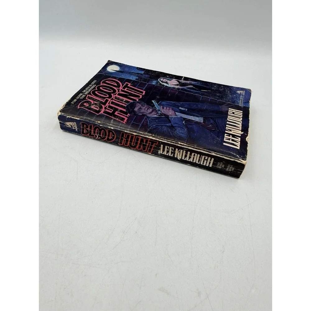 Blood Hunt Lee Killough 1987 Vintage TOR Horror Paperback Vampire Novel